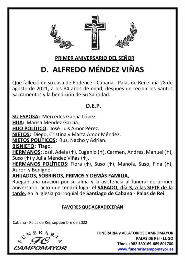 ALFREDO MÉNDEZ VIÑAS