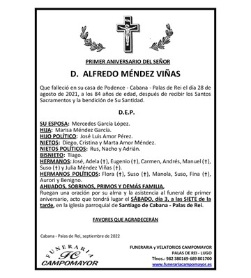 ALFREDO MÉNDEZ VIÑAS