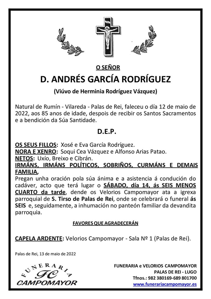ANDRÉS GARCÍA RODRÍGUEZ