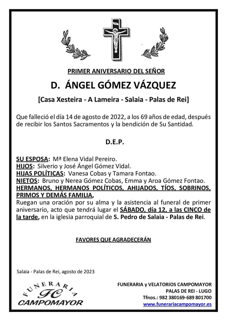 ÁNGEL GÓMEZ VÁZQUEZ