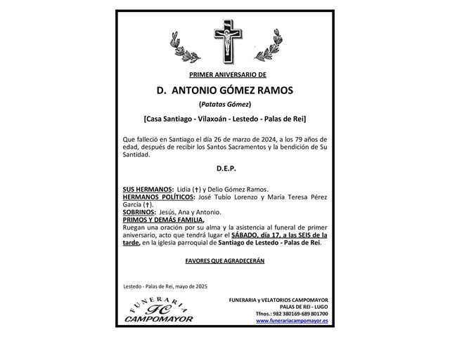 ANTONIO GÓMEZ RAMOS