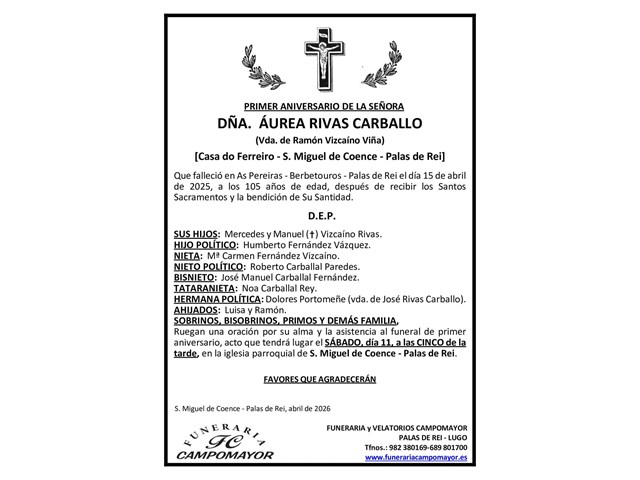 ÁUREA RIVAS CARBALLO