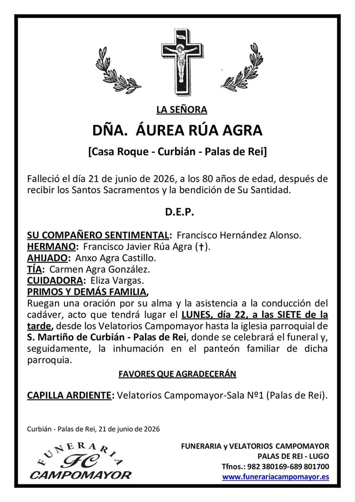 Foto principal ÁUREA RÚA AGRA
