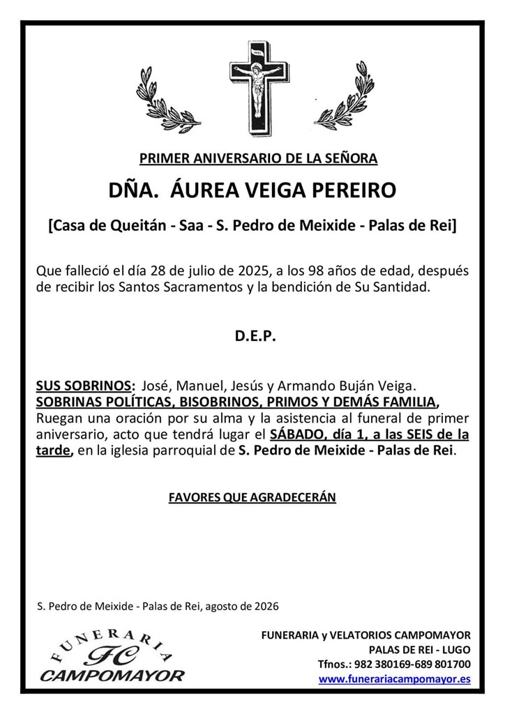 ÁUREA VEIGA PEREIRO