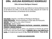 AVELINA RODRÍGUEZ RODRÍGUEZ
