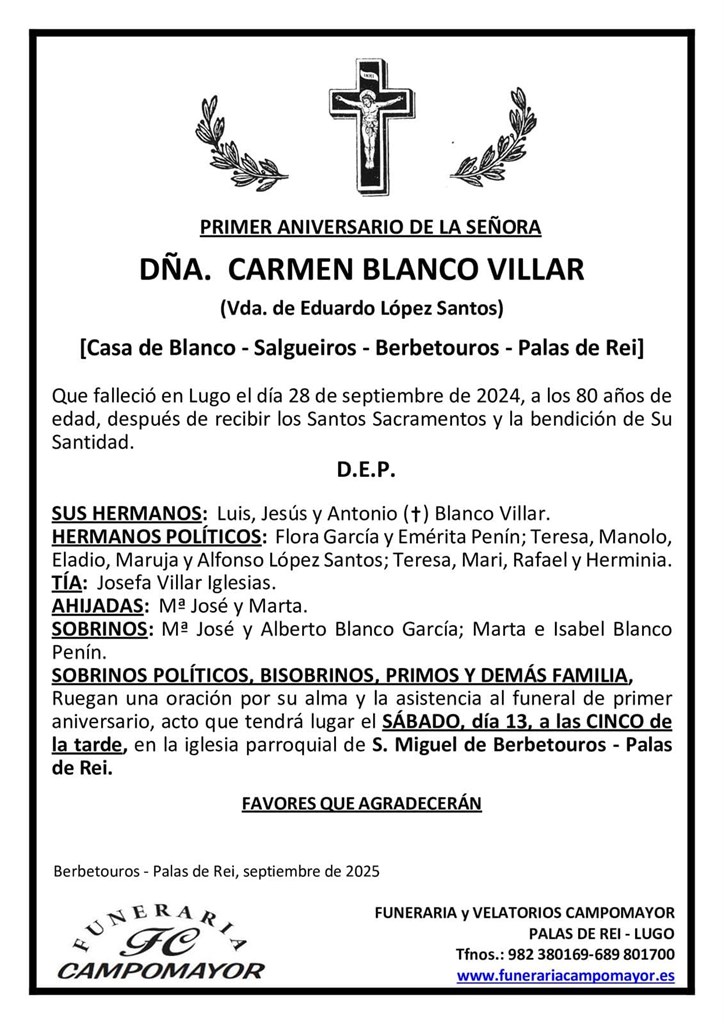 CARMEN BLANCO VILLAR