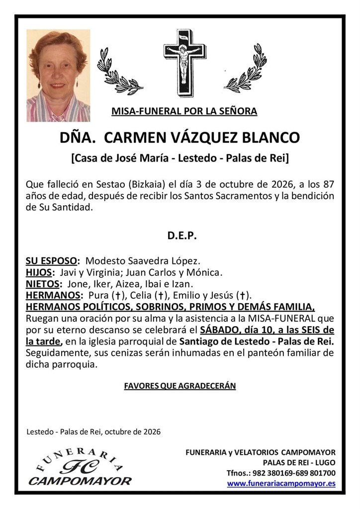 Foto principal CARMEN VÁZQUEZ BLANCO