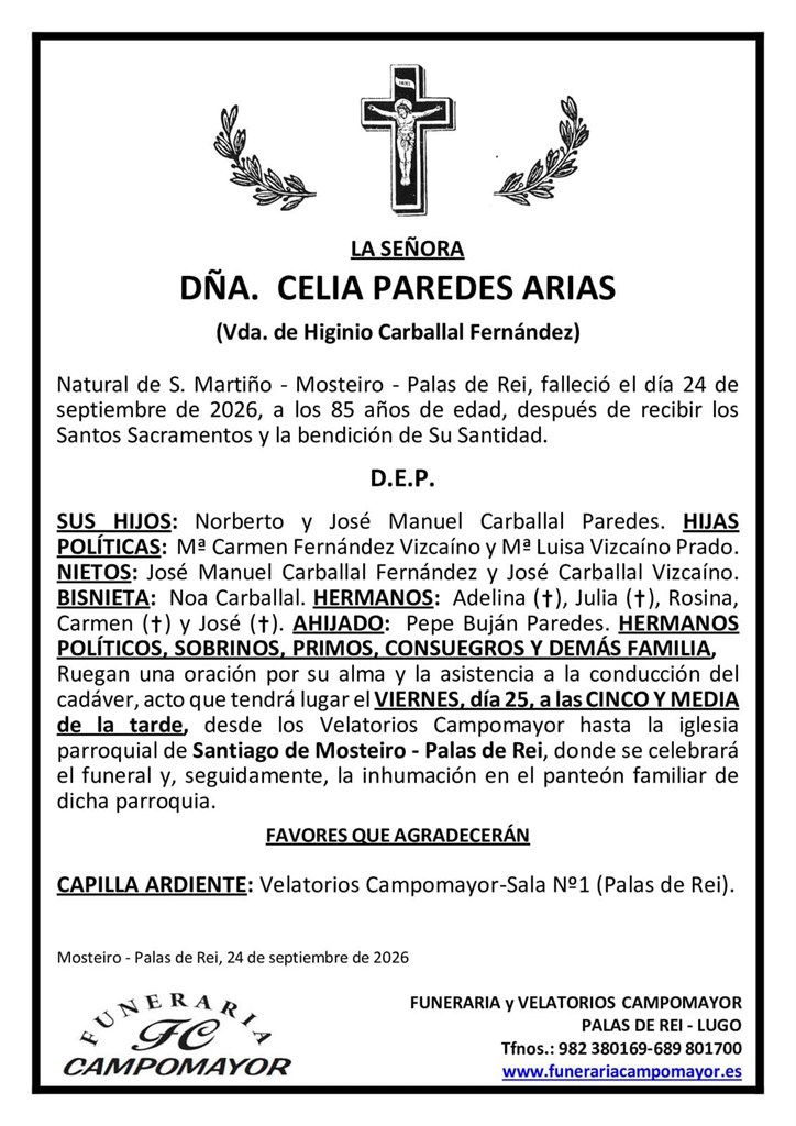Foto principal CELIA PAREDES ARIAS