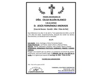 CELSA BUJÁN BLANCO y JESÚS FERNÁNDEZ ANDRADE