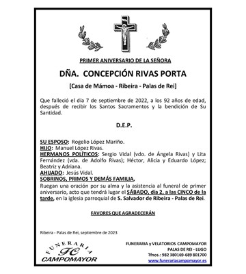 CONCEPCIÓN RIVAS PORTA