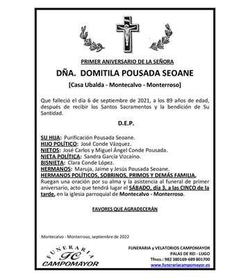 DOMITILA POUSADA SEOANE