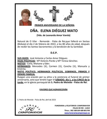 ELENA DIÉGUEZ MATO