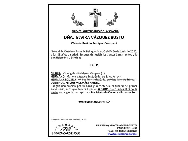 ELVIRA VÁZQUEZ BUSTO