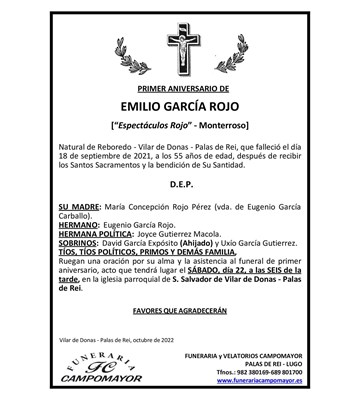 EMILIO GARCÍA ROJO