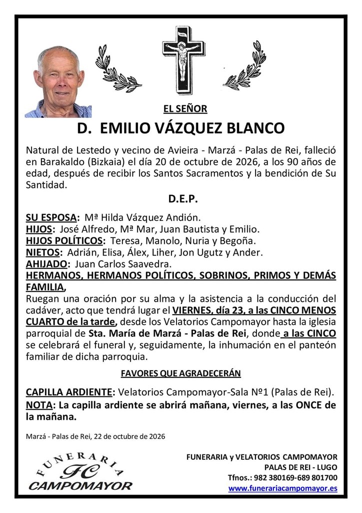 Foto principal EMILIO VÁZQUEZ BLANCO