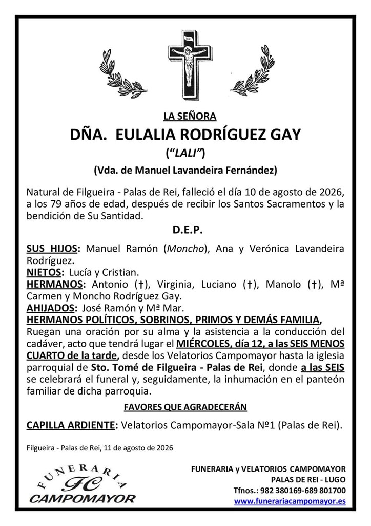 Foto principal EULALIA RODRÍGUEZ GAY