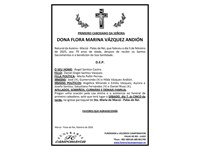 FLORA MARINA VÁZQUEZ ANDIÓN