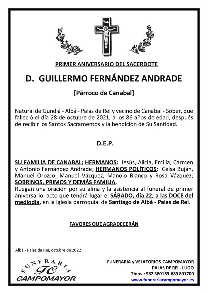 GUILLERMO FERNÁNDEZ ANDRADE