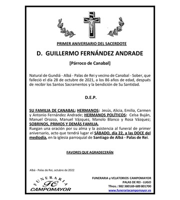 GUILLERMO FERNÁNDEZ ANDRADE