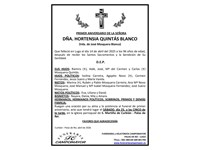 HORTENSIA QUINTÁS BLANCO