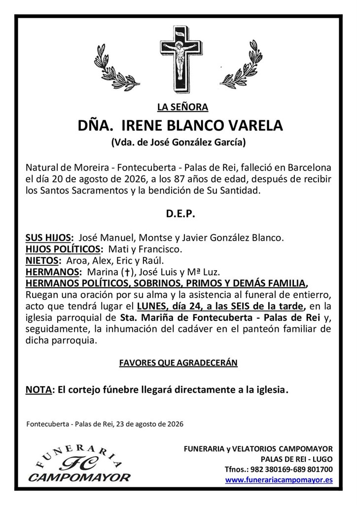 Foto principal IRENE BLANCO VARELA