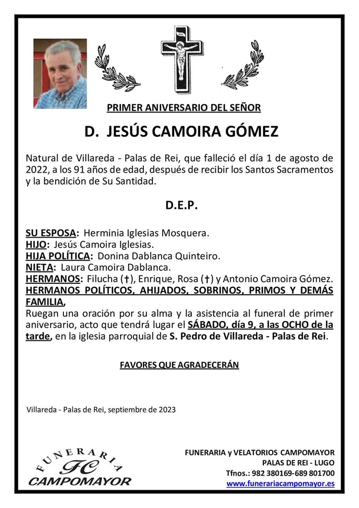 JESÚS CAMOIRA GÓMEZ