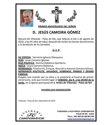 JESÚS CAMOIRA GÓMEZ