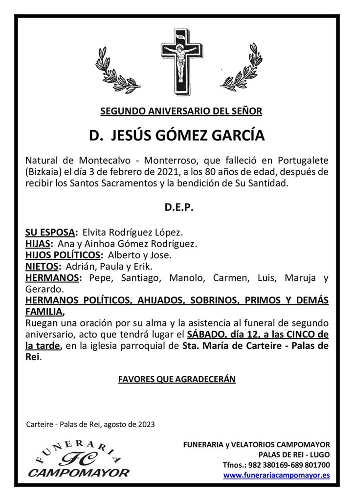 JESÚS GÓMEZ GARCÍA (2º)