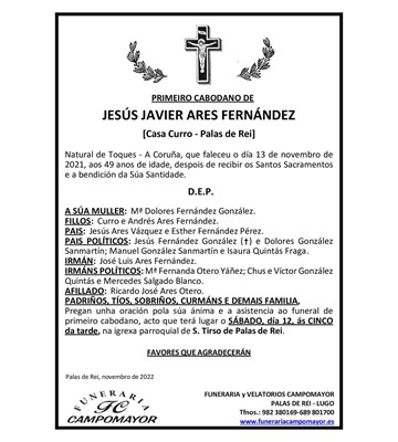 JESÚS JAVIER ARES FERNÁNDEZ