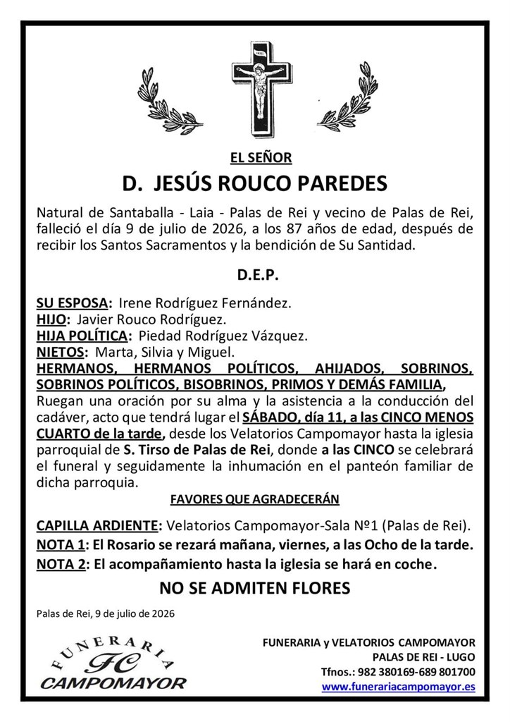 Foto principal JESÚS ROUCO PAREDES