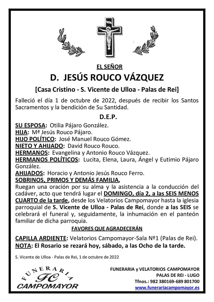 JESÚS ROUCO VÁZQUEZ