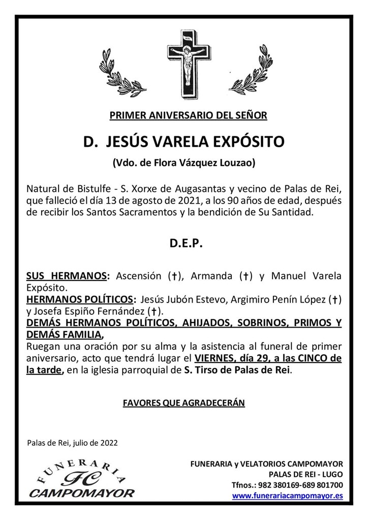 JESÚS VARELA EXPÓSITO