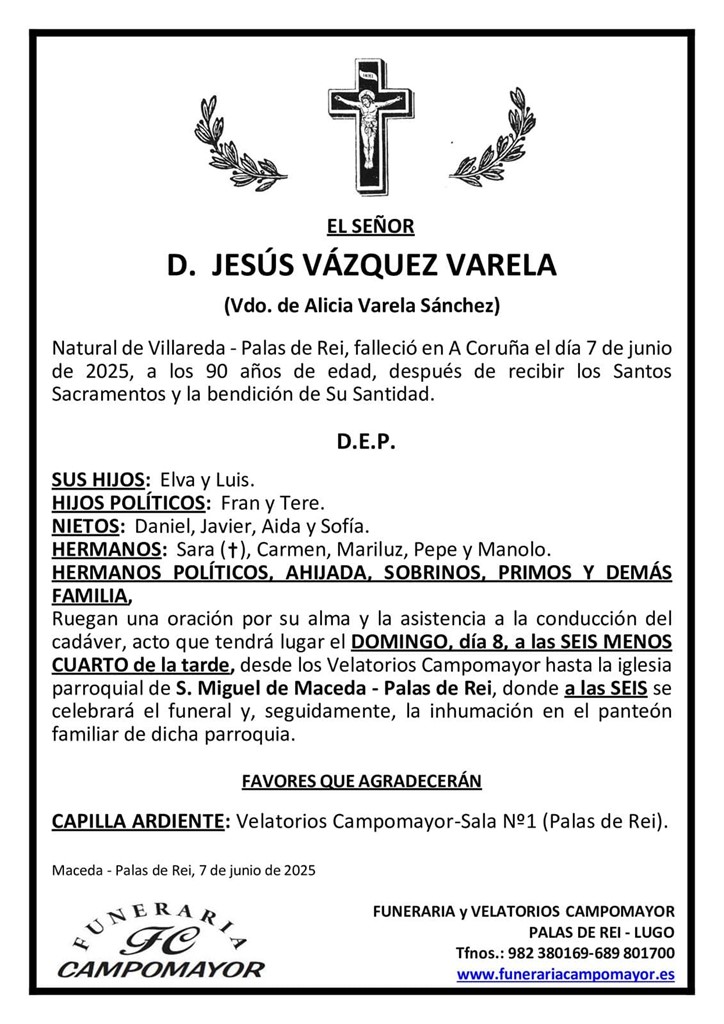 JESÚS VÁZQUEZ VARELA