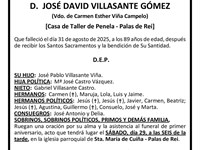 JOSÉ DAVID VILLASANTE GÓMEZ