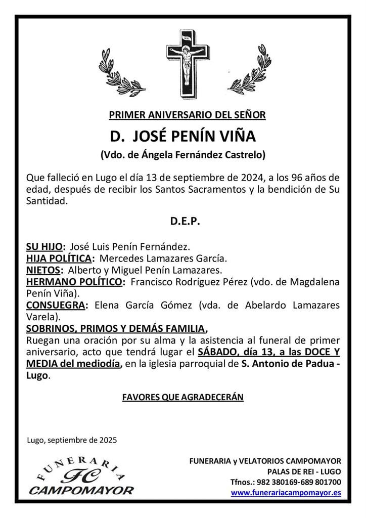 JOSÉ PENÍN VIÑA
