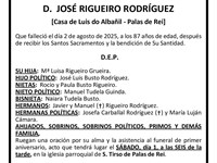JOSÉ RIGUEIRO RODRÍGUEZ