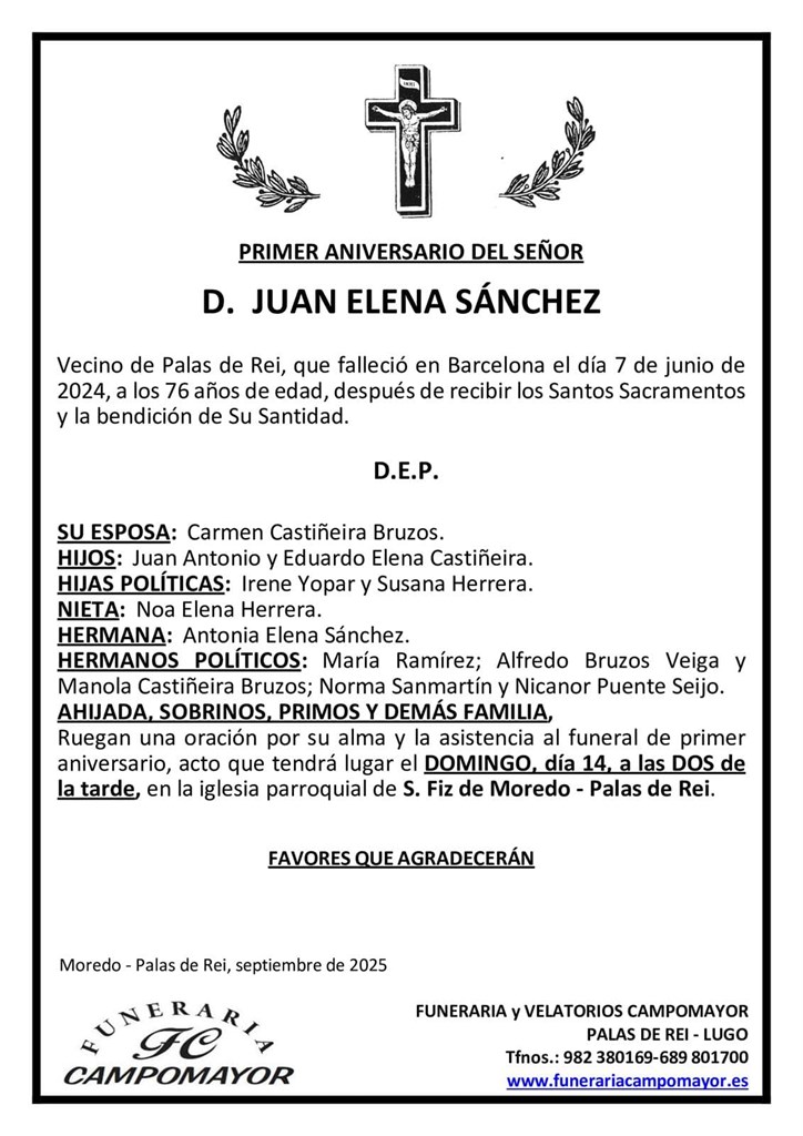 JUAN ELENA SÁNCHEZ