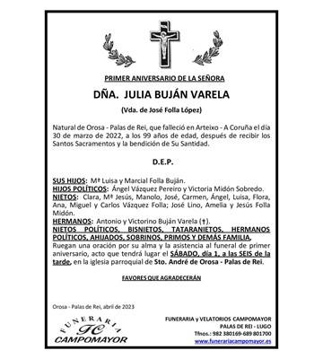 JULIA BUJÁN VARELA
