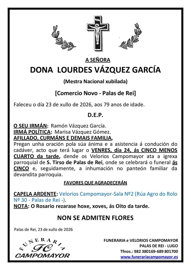 Foto principal LOURDES VÁZQUEZ GARCÍA