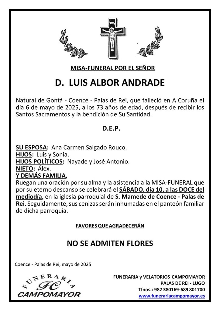 Foto principal LUIS ALBOR ANDRADE