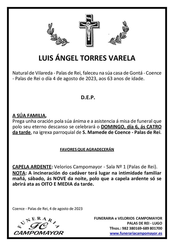 LUIS ÁNGEL TORRES VARELA