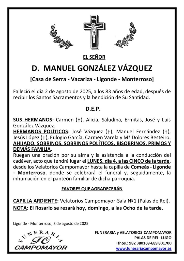 Foto principal MANUEL GONZÁLEZ VÁZQUEZ