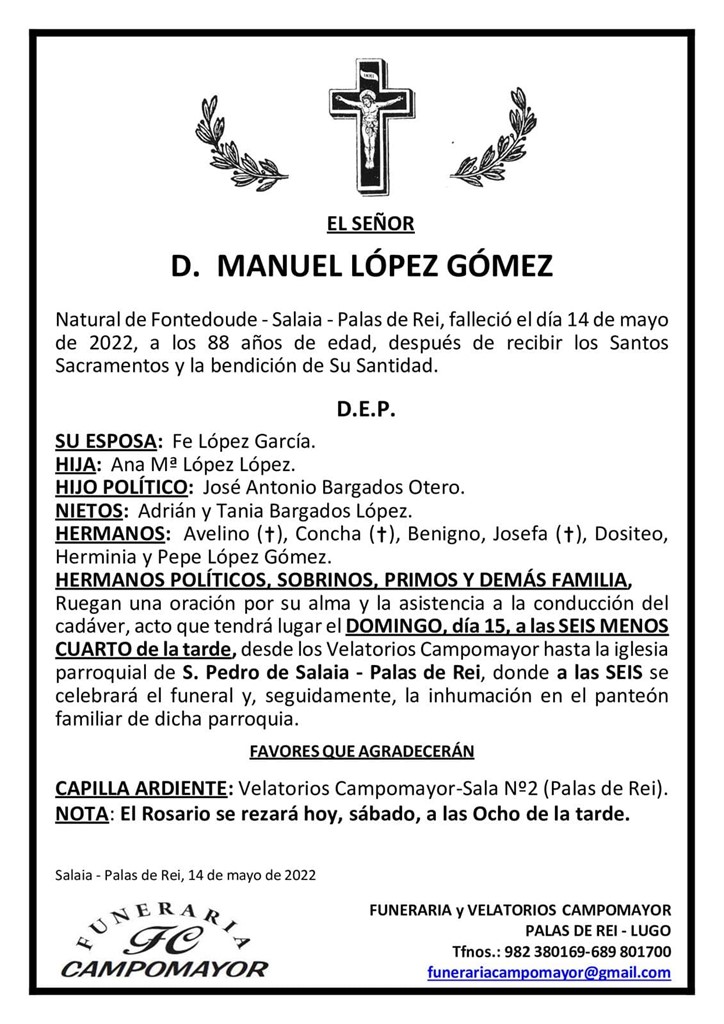 Foto principal MANUEL LÓPEZ GÓMEZ