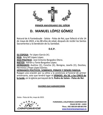 MANUEL LÓPEZ GÓMEZ