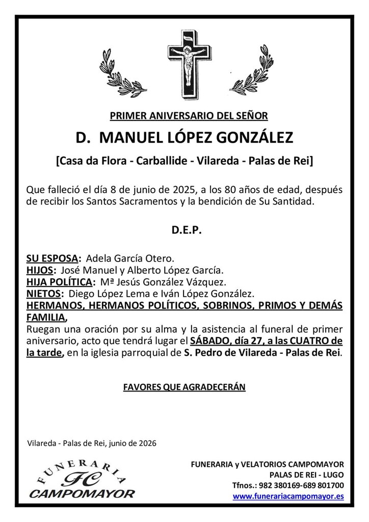 MANUEL LÓPEZ GONZÁLEZ