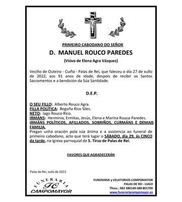 MANUEL ROUCO PAREDES
