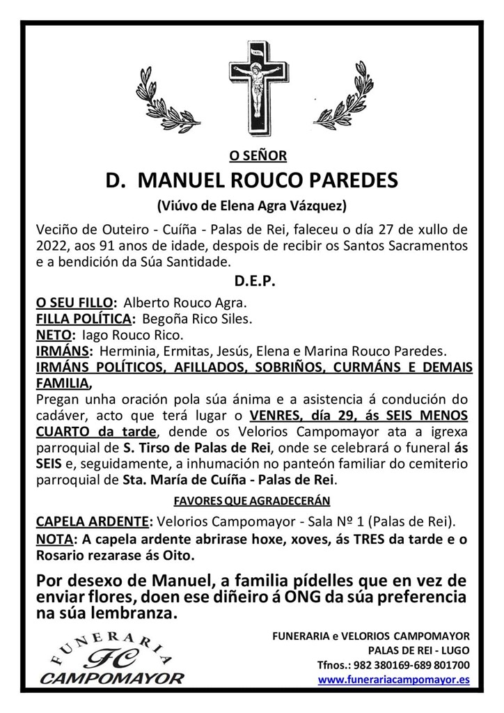 MANUEL ROUCO PAREDES