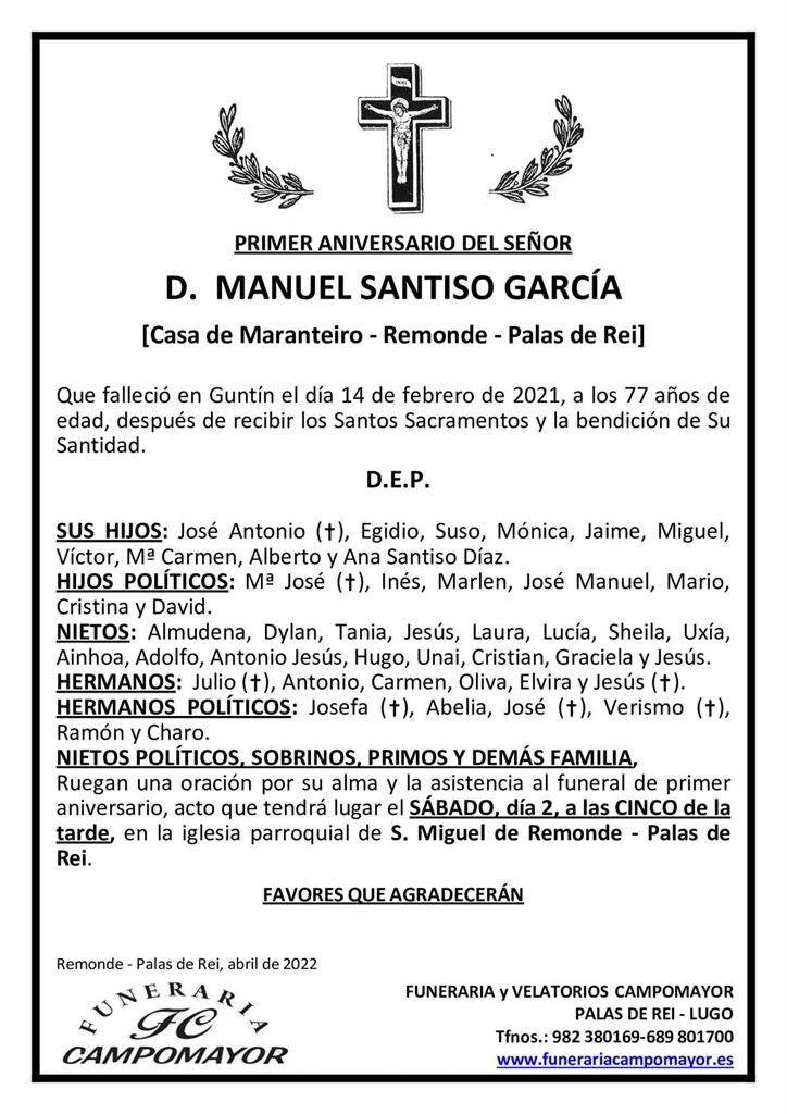 MANUEL SANTISO GARCÍA