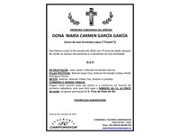 MARÍA CARMEN GARCÍA GARCÍA
