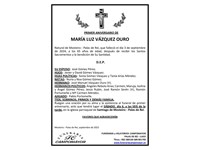 MARÍA LUZ VÁZQUEZ OURO